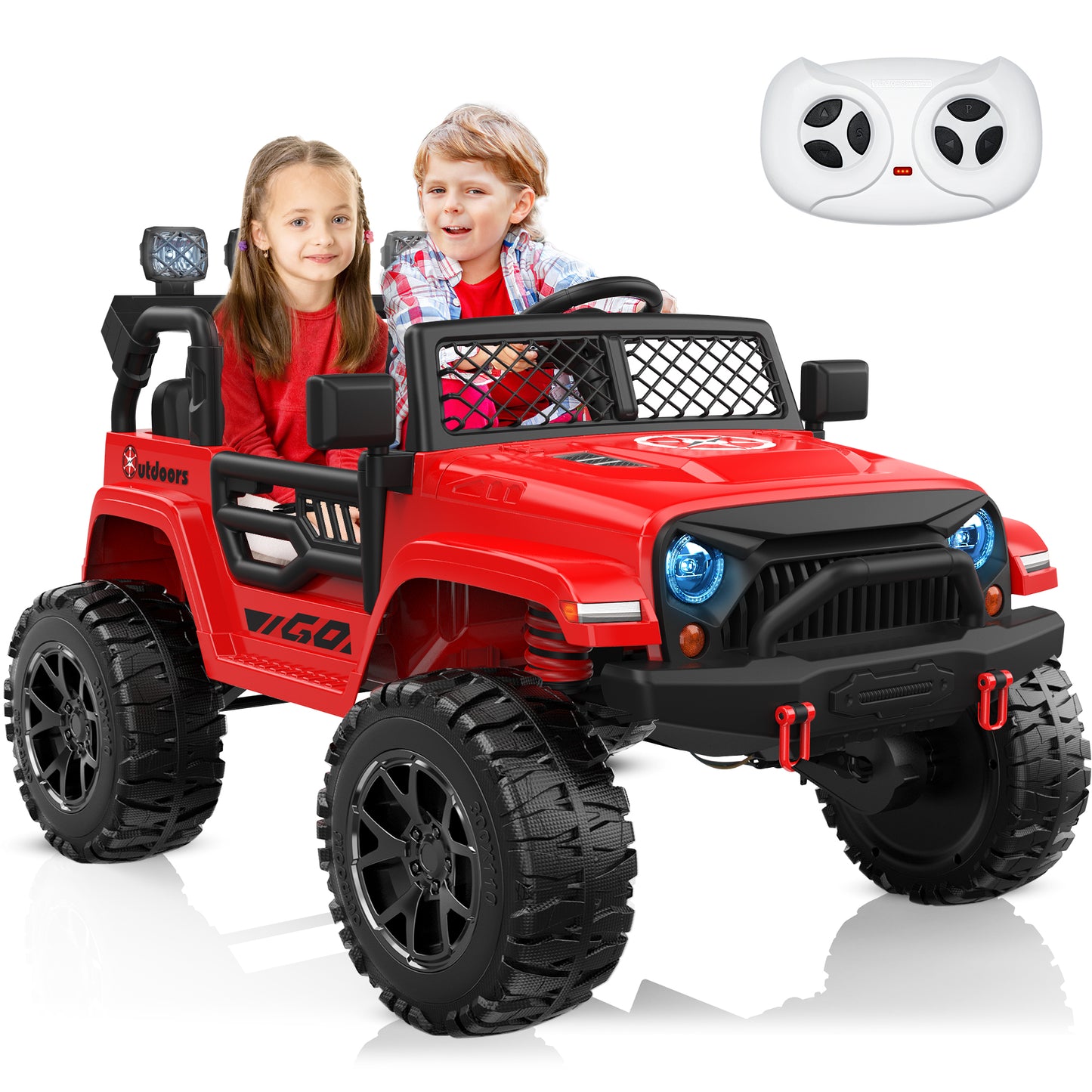TOKTOO 24V 4WD Ride on Truck