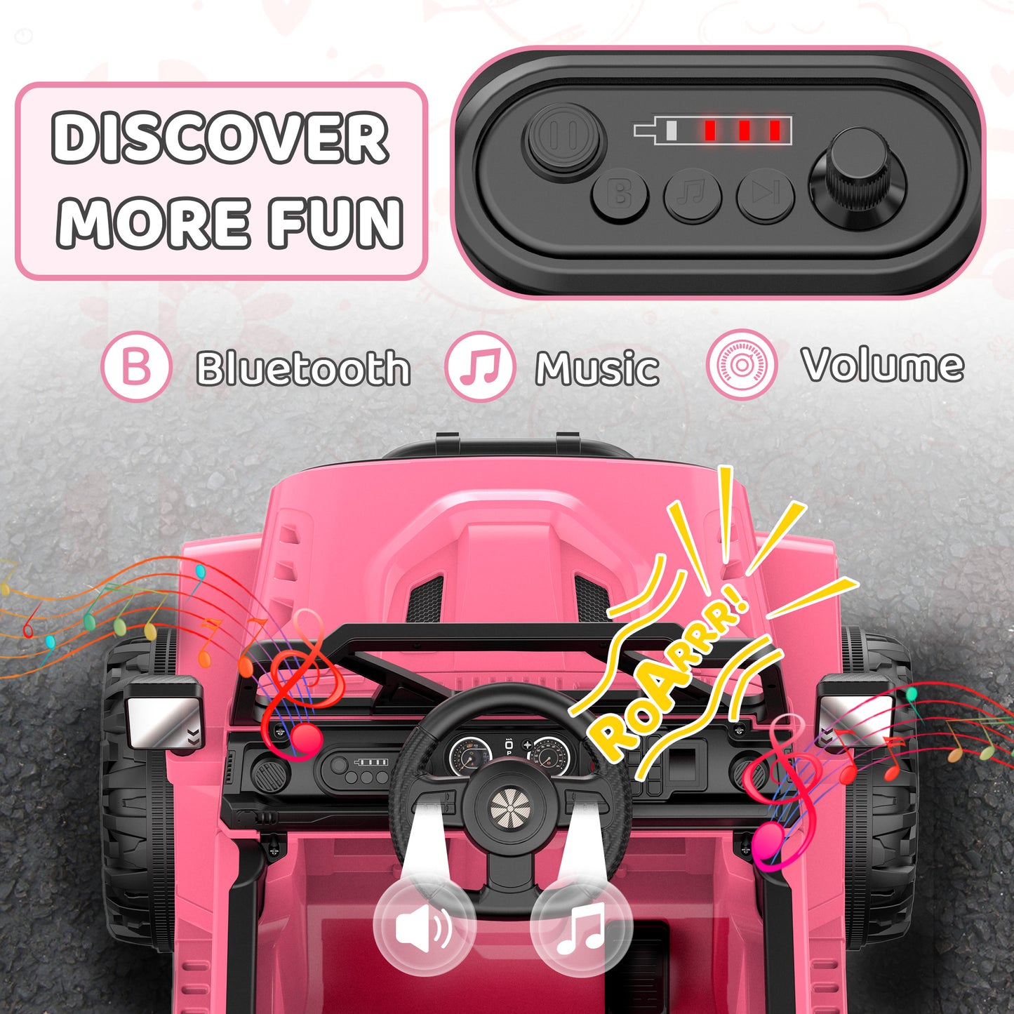 TOKTOO 12V Ride on Truck