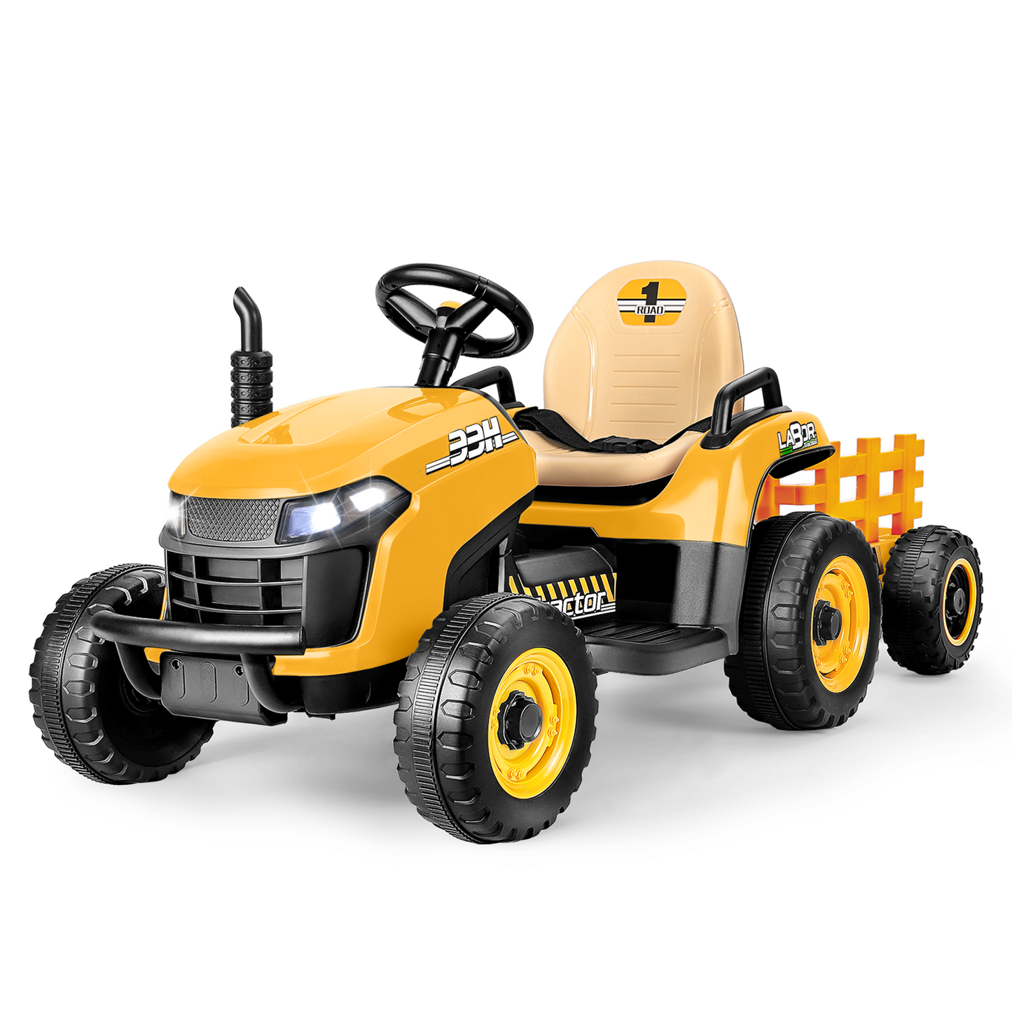 TOKTOO 12V Ride on Tractor