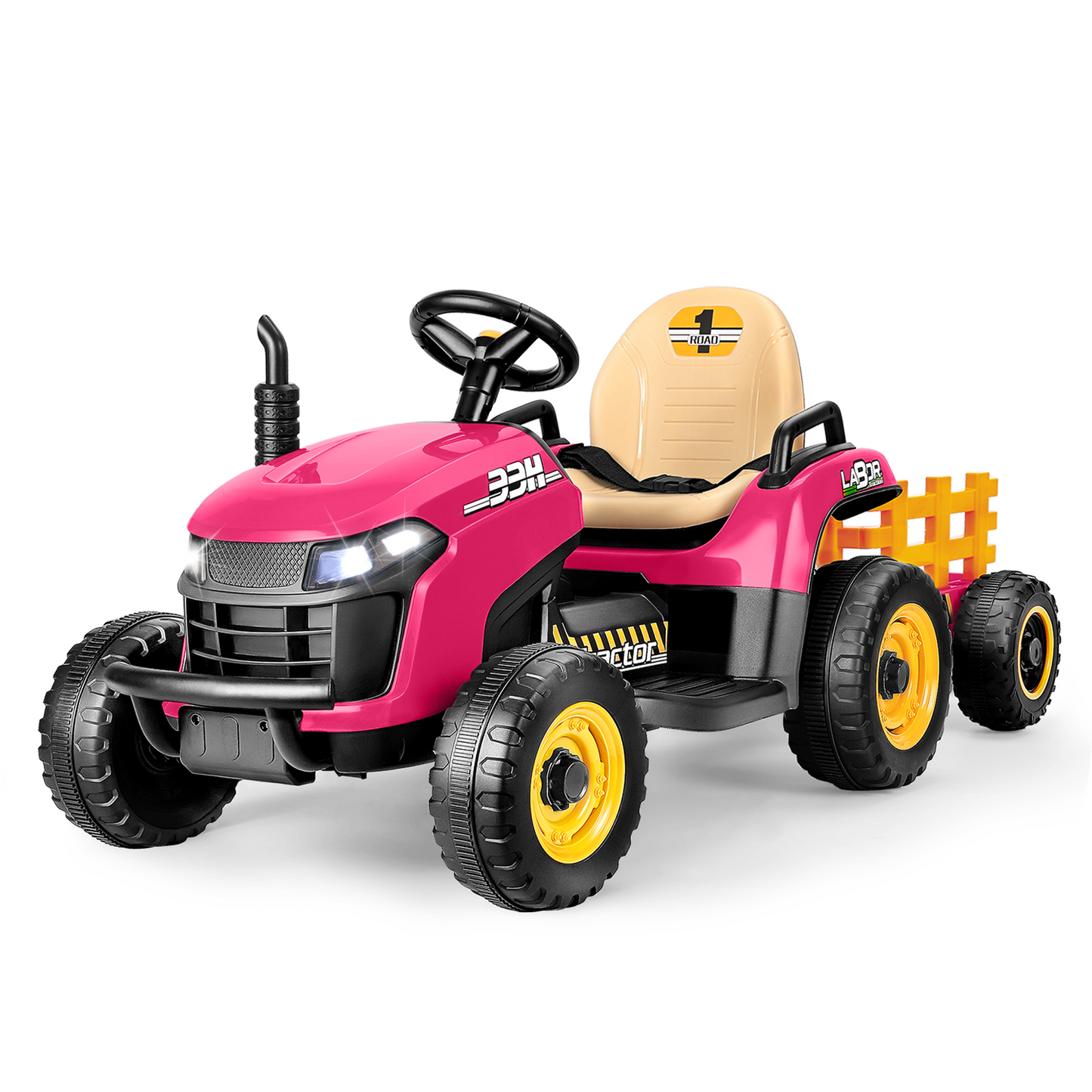 TOKTOO 12V Ride on Tractor