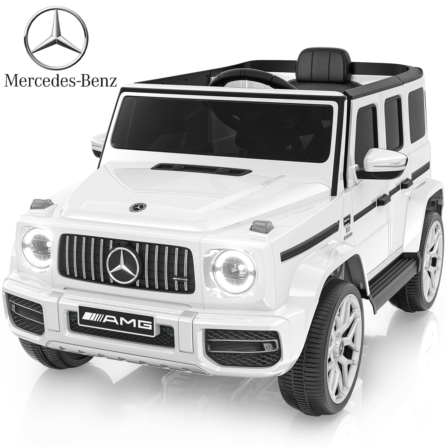 TOKTOO 12V Powered Ride on Car Mercedes-Benz G63 Licensed