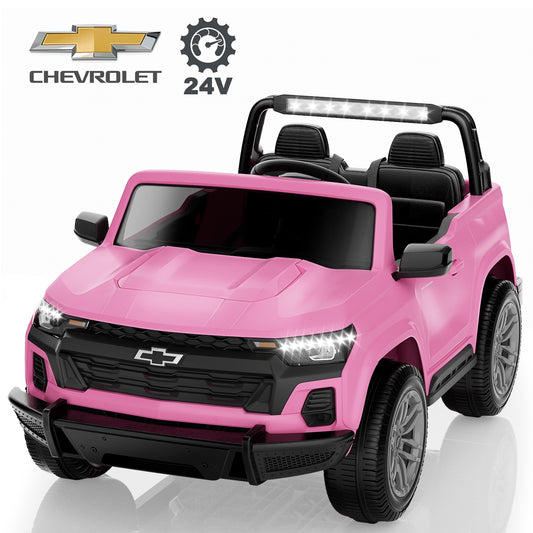TOKTOO 2 Seater Licensed Chevrolet Colorado 24V Ride on Car