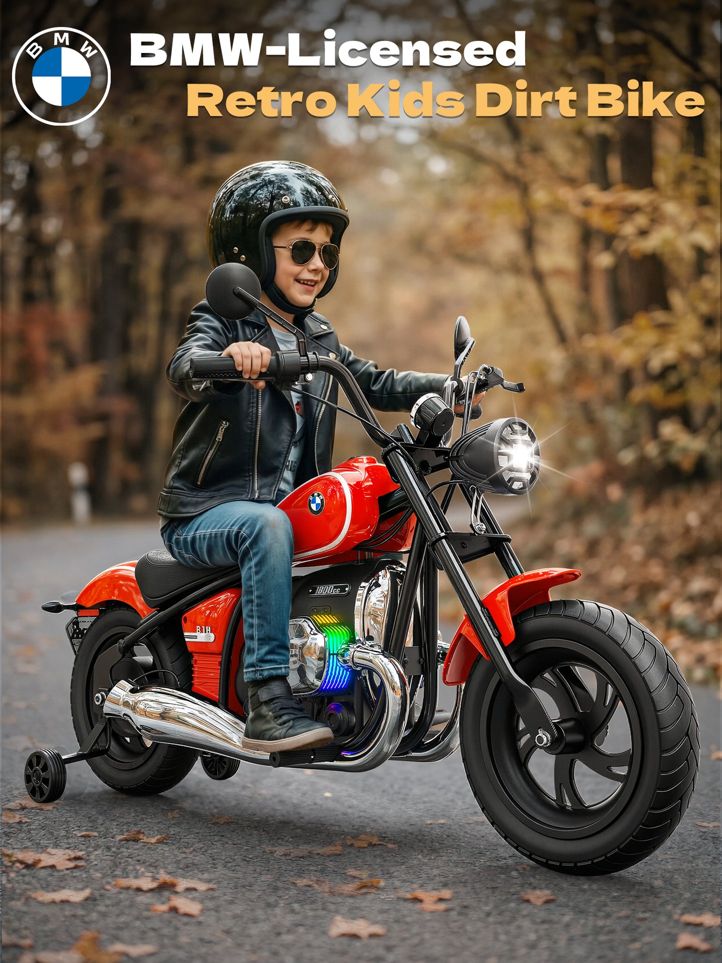 TOKTOO BMW Licensed 24V Electric Dirt Bike for Big Kid