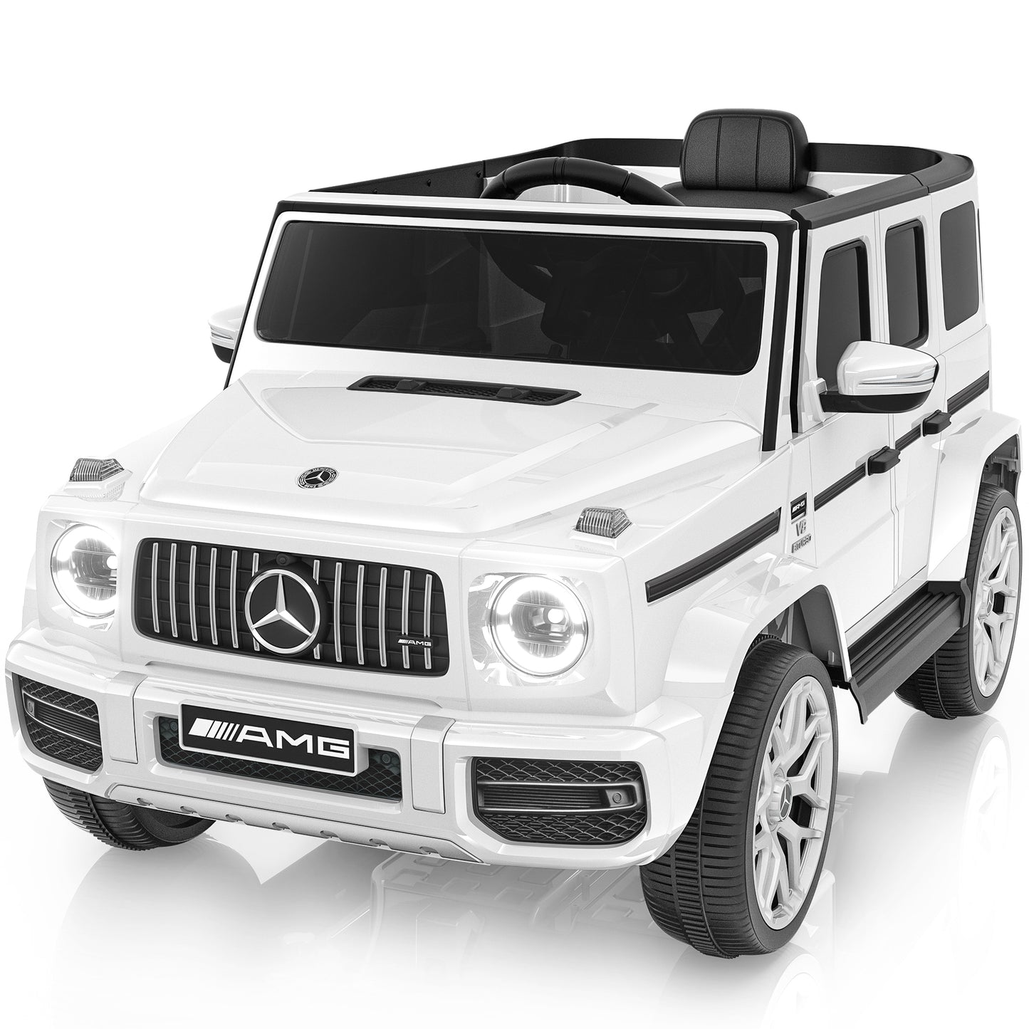 TOKTOO 12V Electric Toddler Ride on Car, Ride on Toy Licensed Mercedes-Benz G63