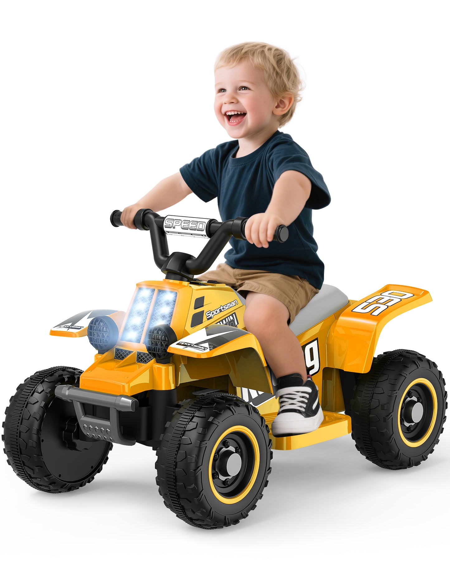 TOYBSNR 6V Ride on ATV Toys, Toddler Car