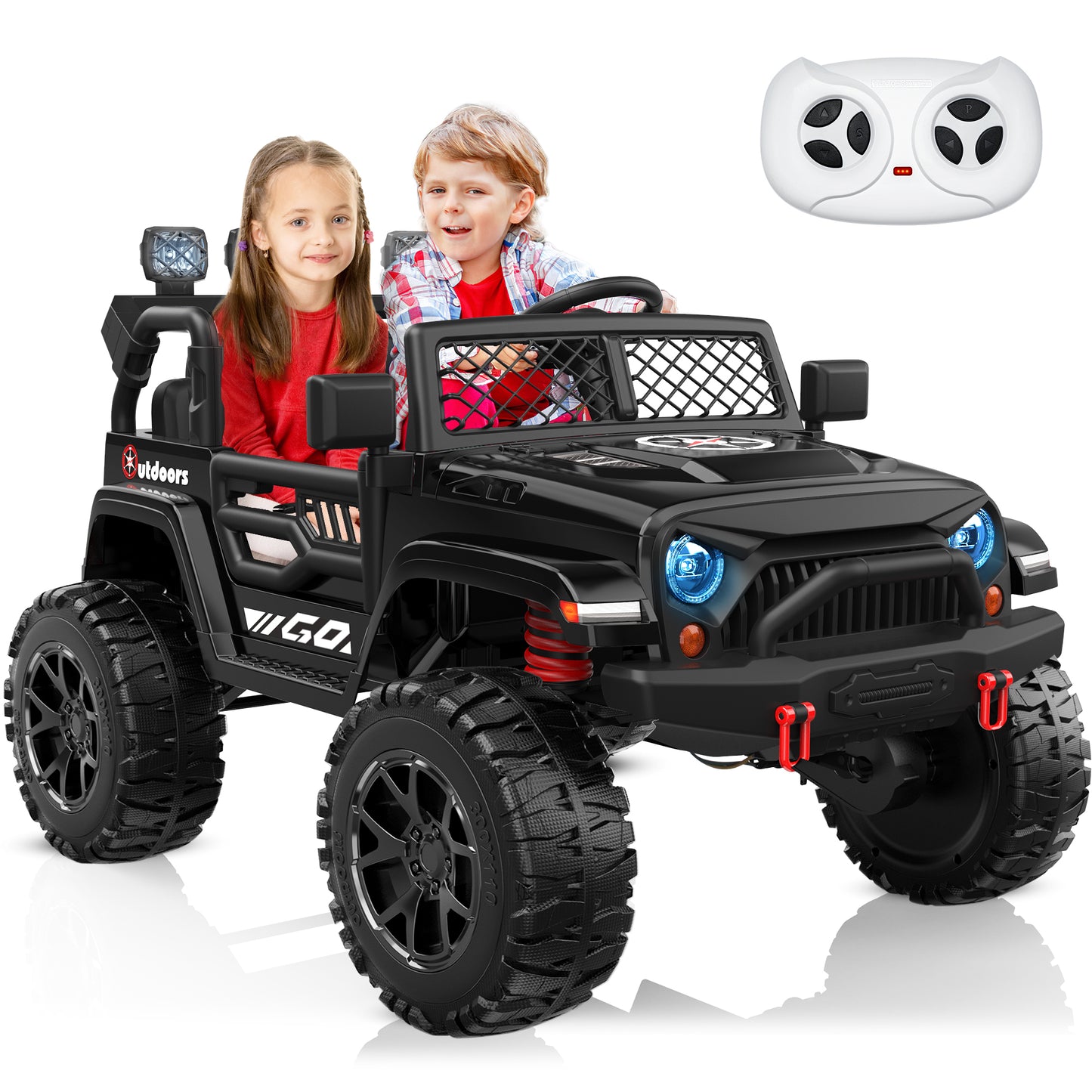 TOKTOO 24V 4WD Ride on Truck