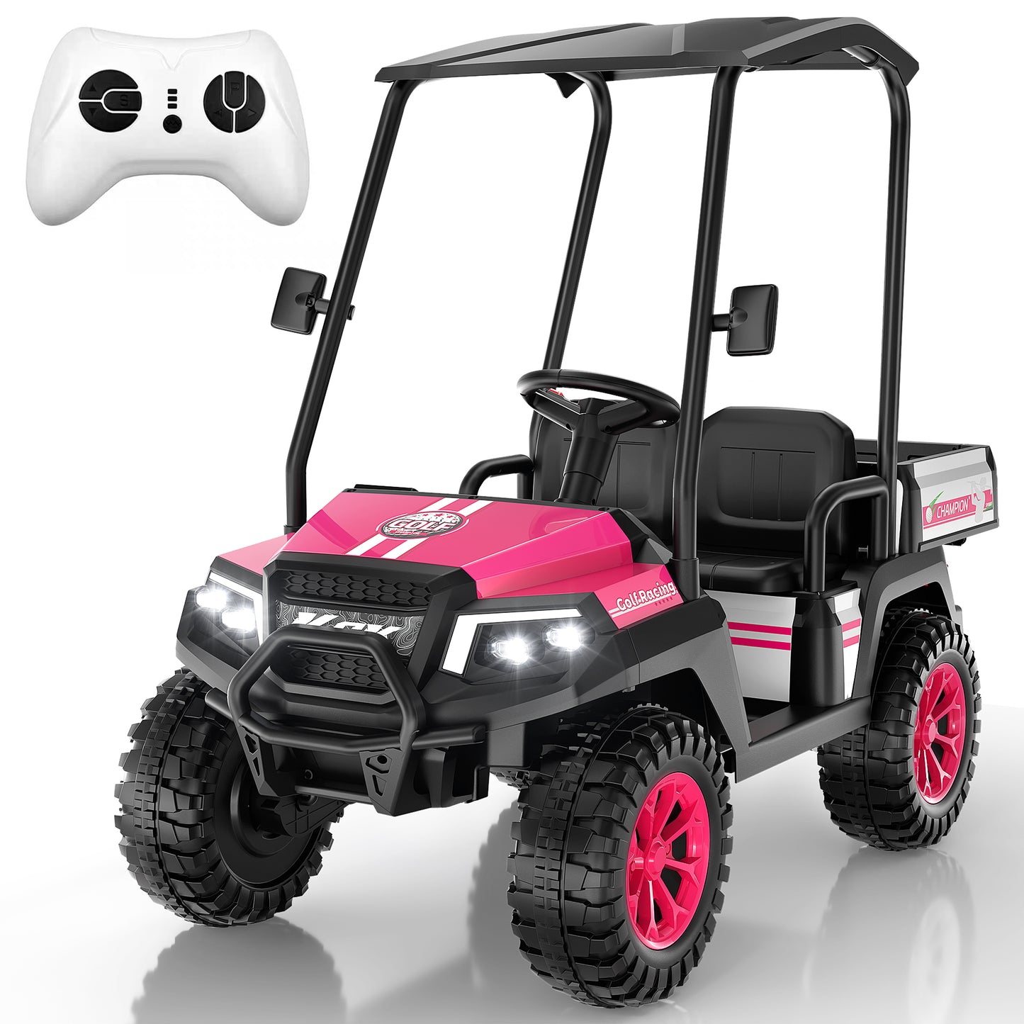 TOKTOO Golf Cart for Kids, 24V Ride on Truck