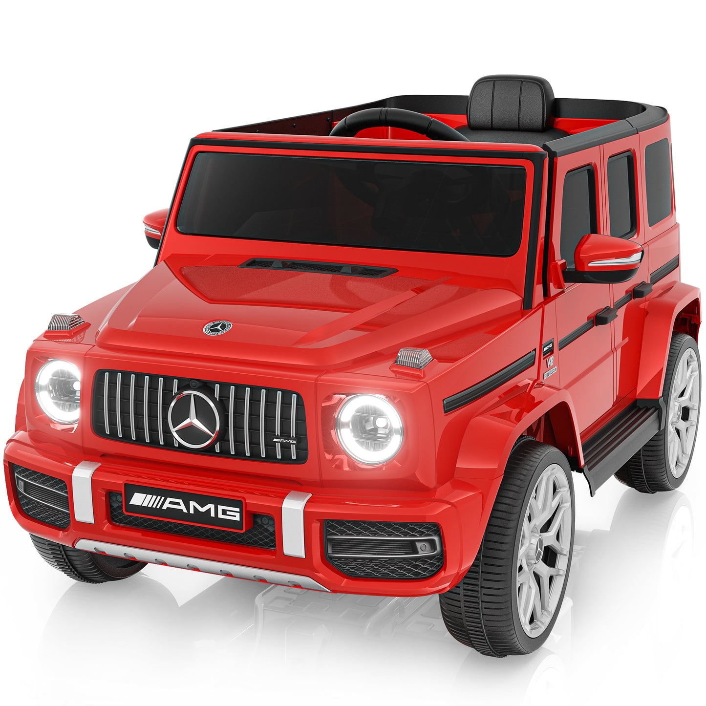 TOKTOO 12V Electric Toddler Ride on Car, Ride on Toy Licensed Mercedes-Benz G63