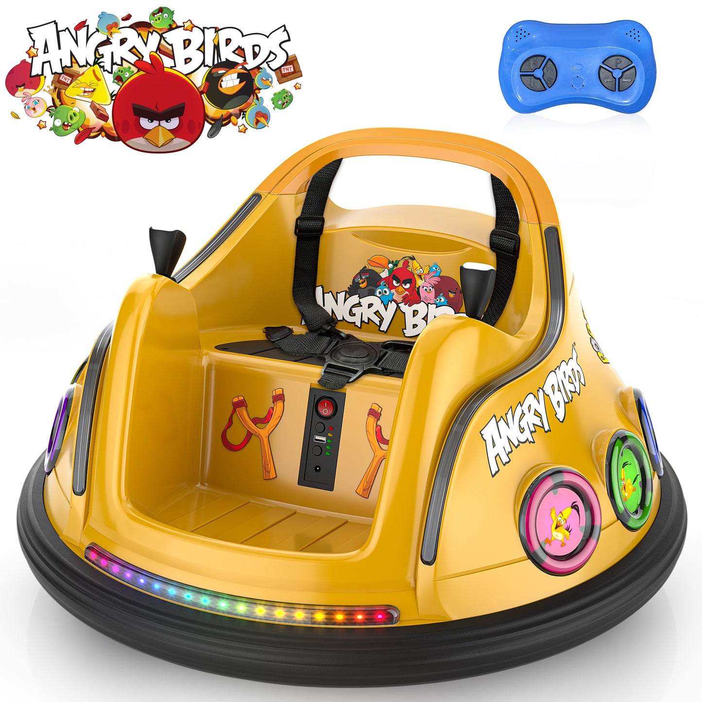 TOKTOO 12V Ride on Bumper Car