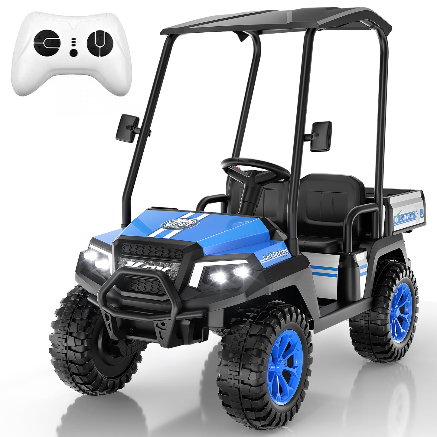 TOKTOO Golf Cart for Kids, 24V Ride on Truck
