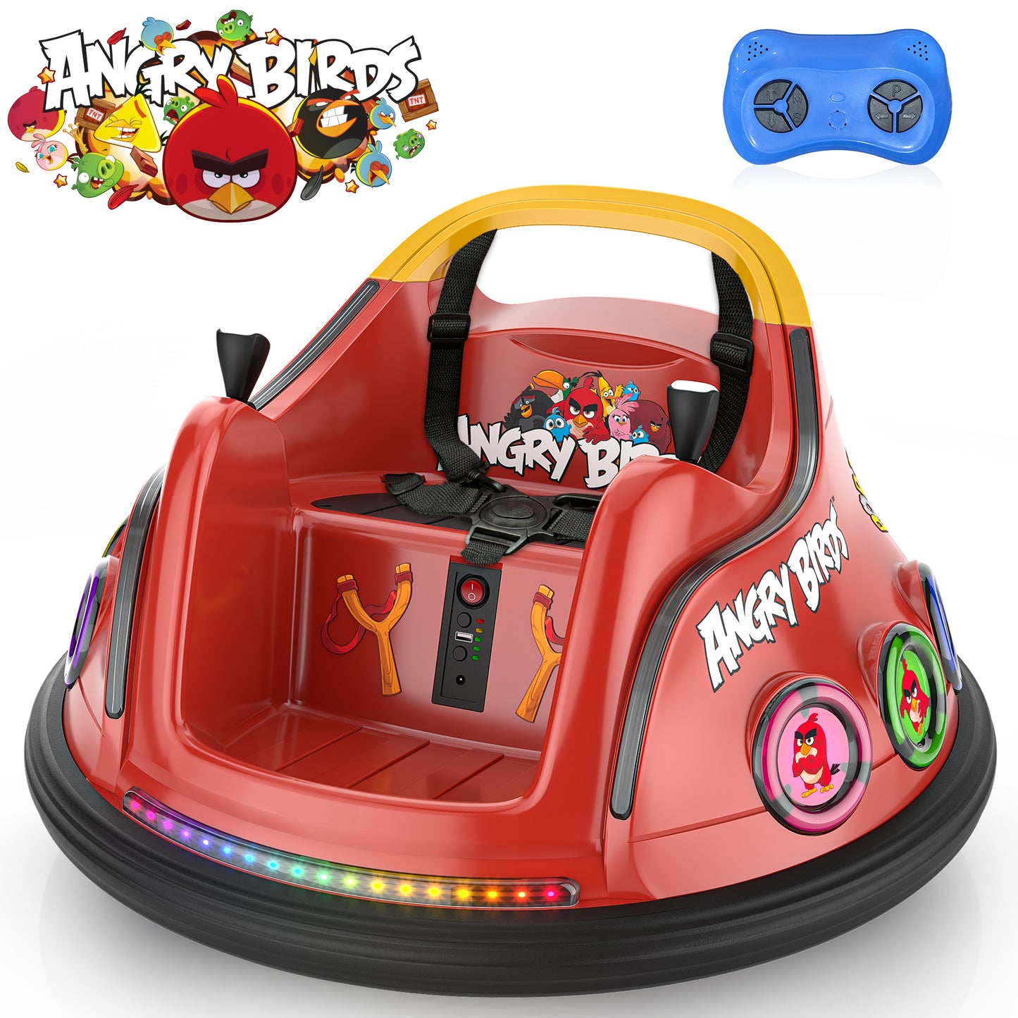 TOKTOO 12V Ride on Bumper Car