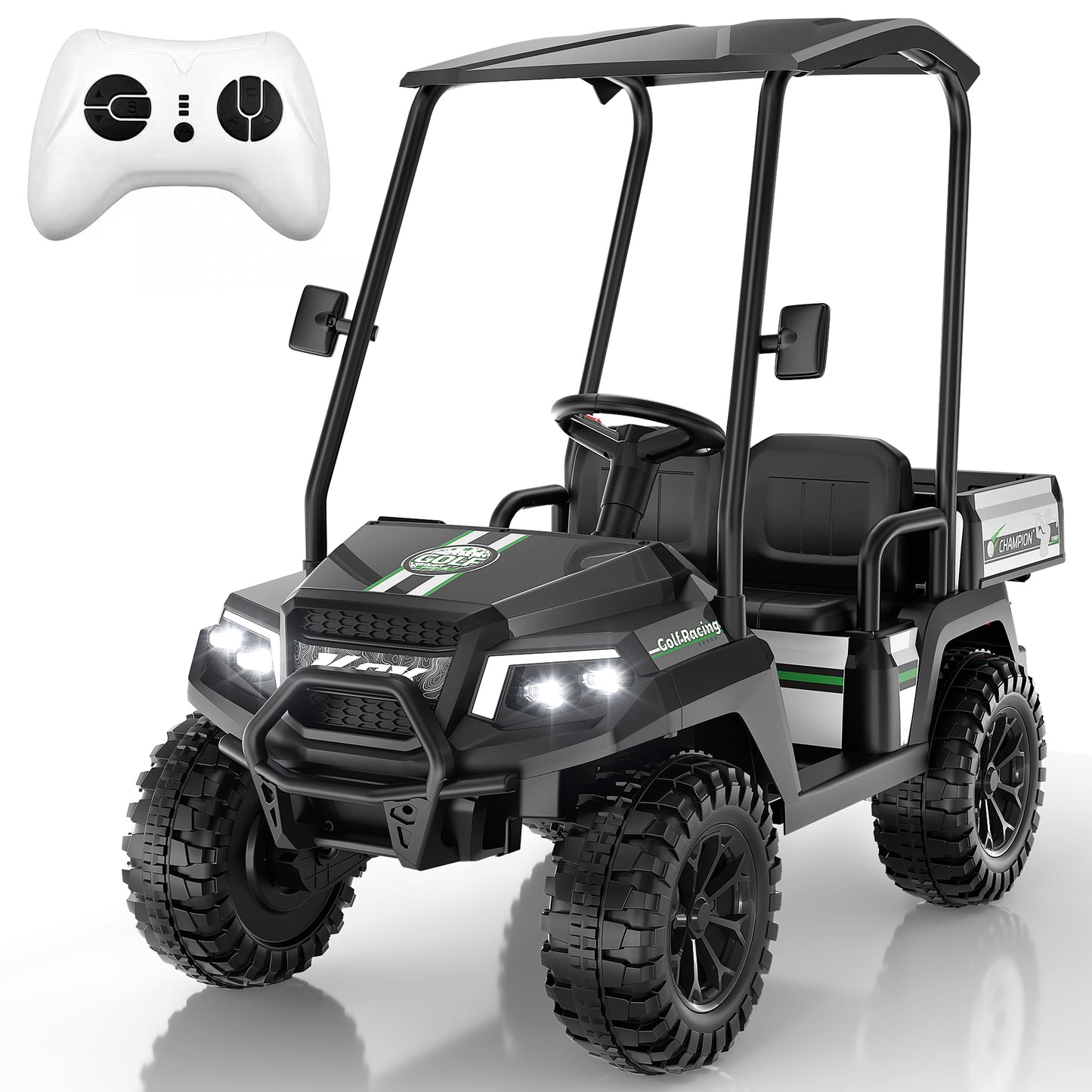 TOKTOO Golf Cart for Kids, 24V Ride on Truck