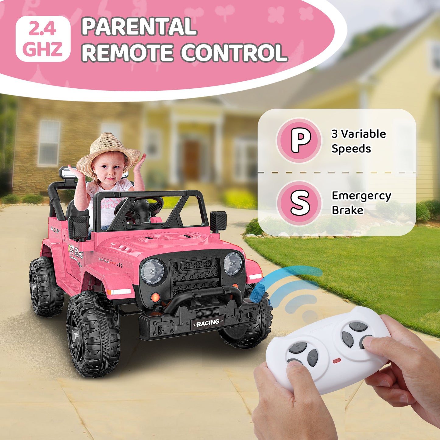 TOKTOO 12V Ride on Truck