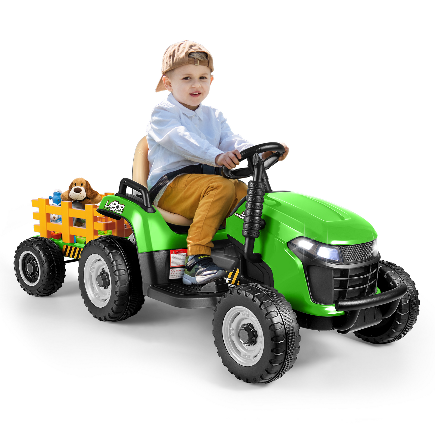 TOKTOO 12V Ride on Tractor