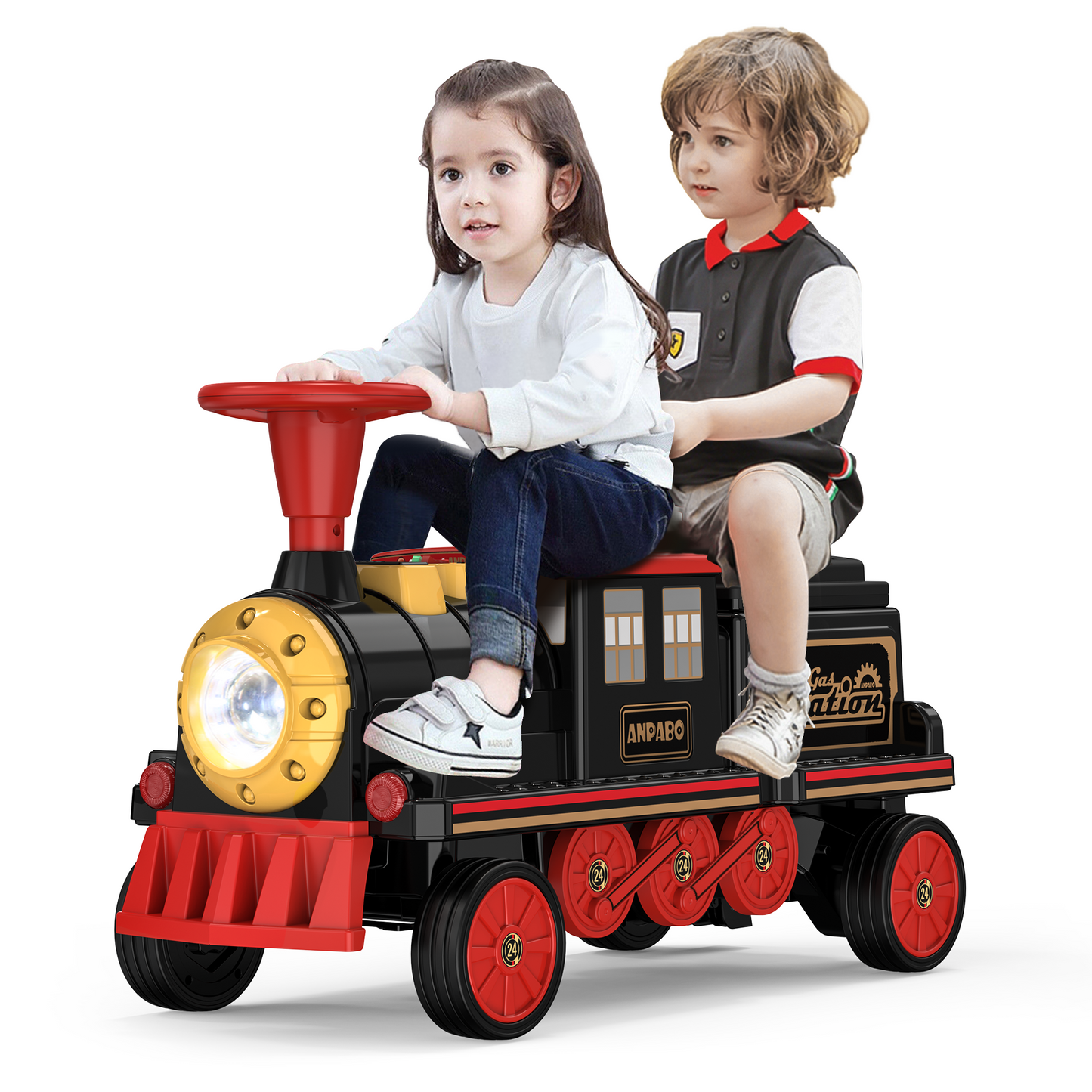 TOKTOO 12V Ride on Train