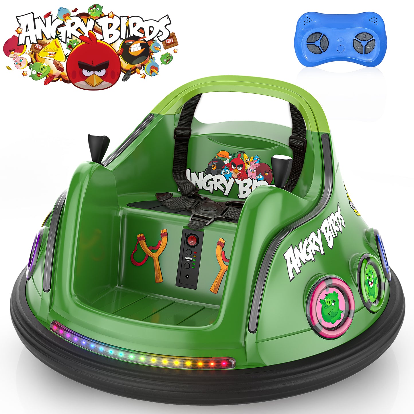 TOKTOO 12V Ride on Bumper Car