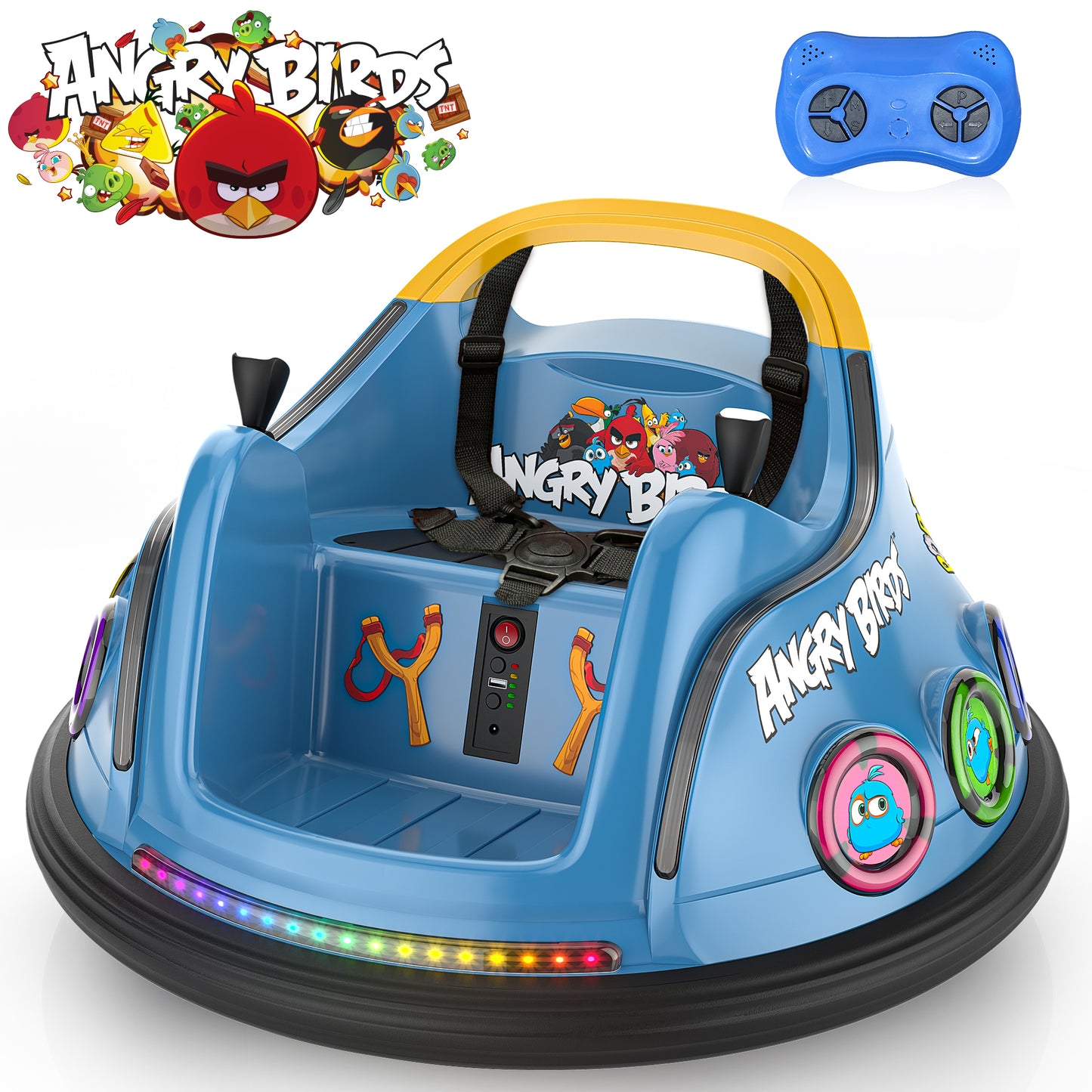 TOKTOO 12V Ride on Bumper Car